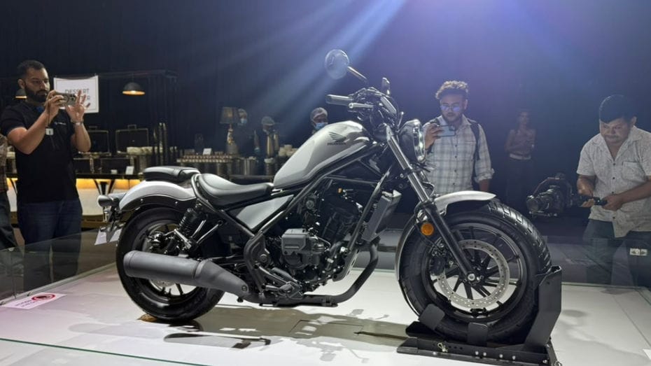 Honda Rebel 300 in its bobber-inspired stance