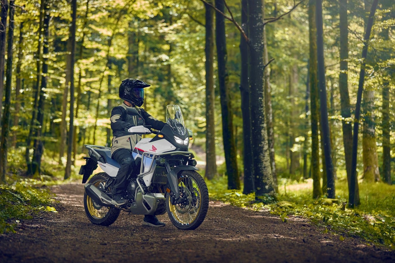 2026 Honda XL750 Transalp, studio shot, front three-quarter view