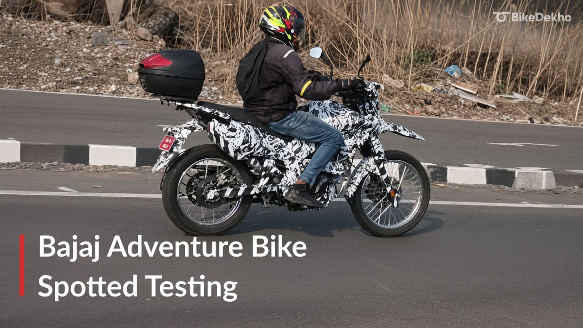 Bajaj's First Adventure Bike Just Got Spotted, and Now I'm Doing Ladakh Math Again