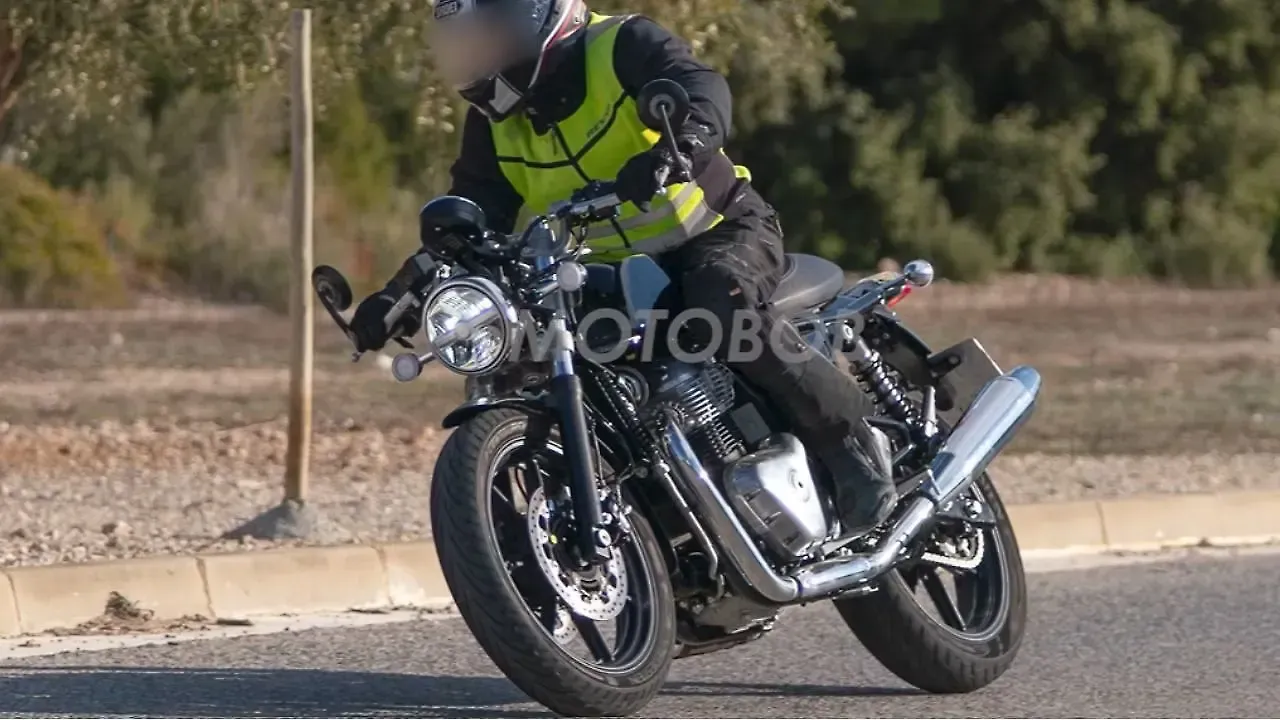 Royal Enfield's Continental GT 750 Just Got Spotted Wearing Even Less