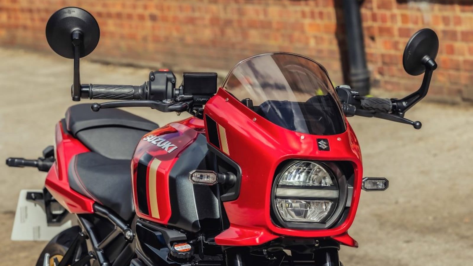 Spied 2026 Triumph Bonneville 400 prototype, front three-quarter, with wire-spoke wheels and twin shocks