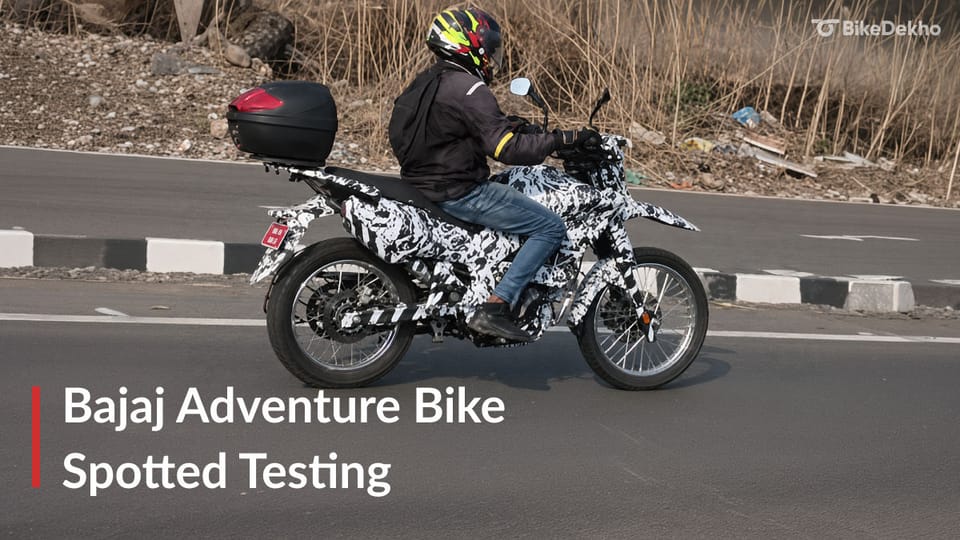 Bajaj's First Adventure Bike Just Got Spotted, and Now I'm Doing Ladakh Math Again