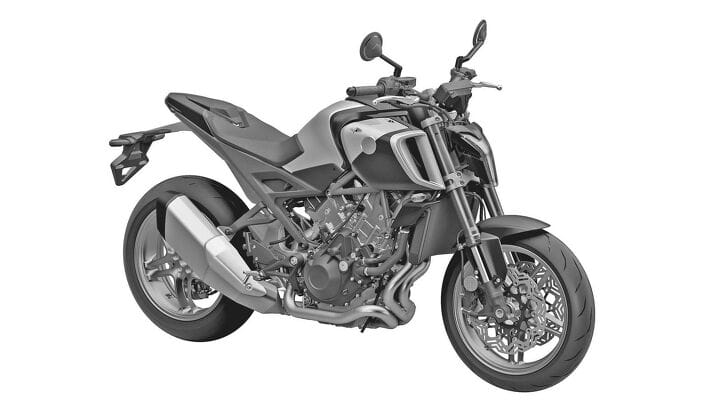 Honda's Production V3R 900 E-Compressor Just Showed Up in a Design Patent