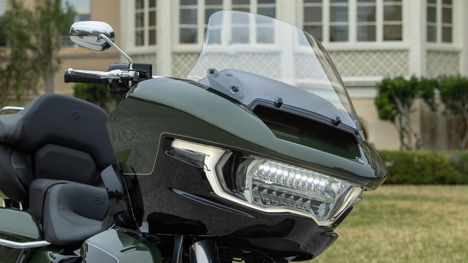 2026 Harley-Davidson Road Glide Limited touring motorcycle, studio shot